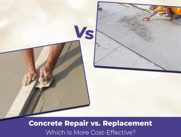 Concrete Repair vs. Replacement: Which is More Cost-Effective?