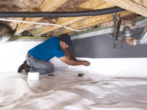 Crawl space waterproofing services